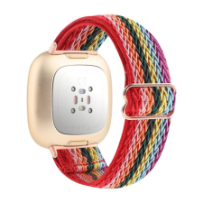 BSTRAP Pattern szíj Huawei Watch GT/GT2 46mm, red rainbow okosóra kellék