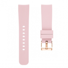 BSTRAP Samsung Galaxy Watch 3 41mm Silicone Line (Large) szíj, Pink okosóra kellék