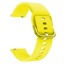 BSTRAP Samsung Galaxy Watch 3 41mm Silicone v2 szíj, Yellow okosóra kellék
