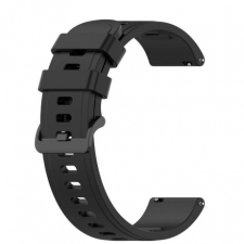 BSTRAP Samsung Galaxy Watch 3 41mm Silicone v3 szíj, Black okosóra kellék