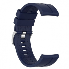 BSTRAP Samsung Galaxy Watch 3 45mm Silicone Cube szíj, Dark Blue okosóra kellék