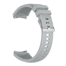 BSTRAP Samsung Galaxy Watch 3 45mm Silicone Davis szíj, Gray okosóra kellék