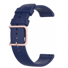 BSTRAP Samsung Galaxy Watch 3 45mm Silicone Rain szíj, dark blue okosóra kellék