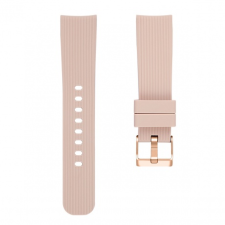 BSTRAP Samsung Galaxy Watch 42mm Silicone Line (Large) szíj, Apricot okosóra kellék