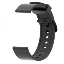 BSTRAP Samsung Galaxy Watch 42mm Silicone szíj v4, Black okosóra kellék