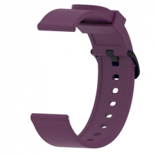 BSTRAP Samsung Galaxy Watch 42mm Silicone szíj v4, Dark Purple óraszíj