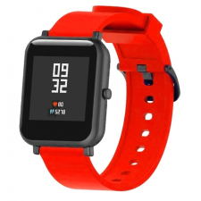 BSTRAP Samsung Galaxy Watch 42mm Silicone szíj v4, Red okosóra kellék