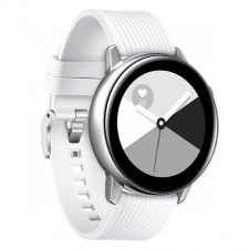 BSTRAP Samsung Galaxy Watch Active Silicone Line (Large) szíj, White okosóra kellék