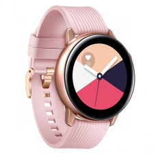 BSTRAP Samsung Galaxy Watch Active Silicone Line (Small) szíj, Pink okosóra kellék