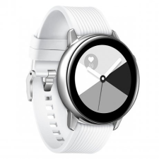 BSTRAP Samsung Galaxy Watch Active Silicone Line (Small) szíj, White okosóra kellék
