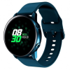 BSTRAP Samsung Galaxy Watch Active Silicone szíj, Dark Blue