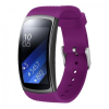 BSTRAP Samsung Gear Fit 2 Silicone Land szíj, Dark Purple