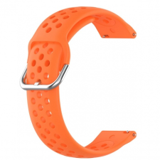 BSTRAP Samsung Gear S3 Silicone Dots szíj, orange okosóra kellék