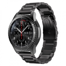 BSTRAP Samsung Gear S3 Stainless Steel szíj, Black mobiltelefon kellék