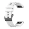 BSTRAP Silicone Carson szíj Garmin Fenix 5x / 5x Plus / 6x / 6x Pro / 7x / 8 51mm, white