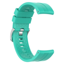 BSTRAP Silicone Cube szíj Huawei Watch GT/GT2 46mm, teal okosóra kellék