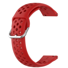 BSTRAP Silicone Dots szíj Garmin Vivoactive 5, red okosóra kellék