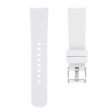 BSTRAP Silicone Line (Small) szíj Garmin Vivoactive 5, white okosóra kellék