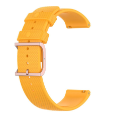 BSTRAP Silicone Rain szíj Xiaomi Amazfit GTR Mini, yellow okosóra kellék