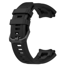 BSTRAP Silicone szíj Xiaomi Amazfit T-Rex 2, fekete okosóra kellék