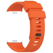 BSTRAP Silicone szíj Xiaomi Redmi Watch 4, orange okosóra kellék