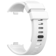 BSTRAP Silicone szíj Xiaomi Redmi Watch 4, white okosóra kellék