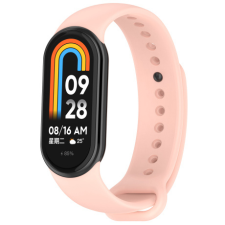 BSTRAP Silicone szíj Xiaomi Smart Band 8 / 9, pink okosóra kellék