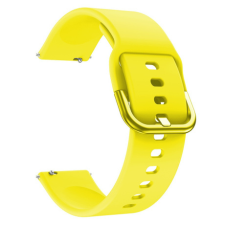 BSTRAP Silicone V2 szíj Garmin Vivoactive 5, yellow okosóra kellék