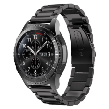 BSTRAP Stainless Steel szíj Xiaomi Watch S1 Active, black okosóra kellék