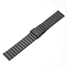 BSTRAP Steel szíj Samsung Galaxy Watch 3 41mm, black okosóra kellék