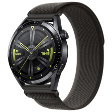 BSTRAP Velcro Nylon szíj Xiaomi Watch S1 Active, black okosóra kellék