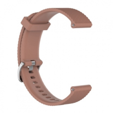 BSTRAP Xiaomi Amazfit GTR 2 / GTR 47mm Silicone Bredon szíj, Brown okosóra kellék