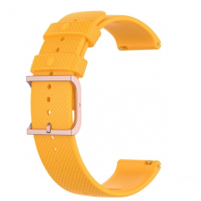 BSTRAP Xiaomi Amazfit GTS Silicone Rain szíj, yellow óraszíj