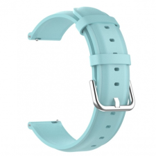 BSTRAP Xiaomi Amazfit Stratos 2/2S/3 Leather Lux szíj, light blue okosóra kellék