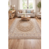 Budapest Carpet Den. Aura klasszikus szőnyeg 80 x 150cm Bézs 6188