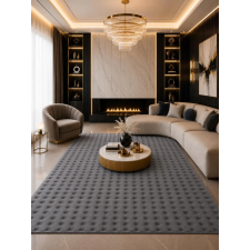 Budapest Carpet Den. Bubble Antracit 60 x 220cm modern 3D szőnyeg lakástextília