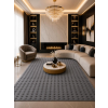 Budapest Carpet Den. Bubble Antracit 60szett=60x220+2dbx60X110cm modern 3D szőnyeg