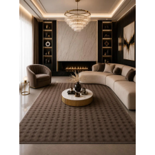Budapest Carpet Den. Bubble Barna 80 x 250cm modern 3D szőnyeg lakástextília