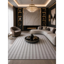 Budapest Carpet Den. Bubble Silver 60 x 220cm modern 3D szőnyeg lakástextília