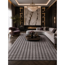 Budapest Carpet Den. Bubble Szürke 160 x 230cm modern 3D szőnyeg lakástextília