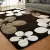 Budapest Carpet Den. Comfort kávé 4808 40x70CM-MODERN SZŐNYEG
