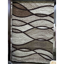 Budapest Carpet Den Den Charis bézs hullám 80x150cm szőnyeg lakástextília