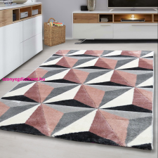 Budapest Carpet Den Linett pink 2398 80szett=80x250cm+2dbx80x150cm szőnyeg lakástextília