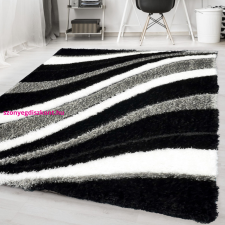 Budapest Carpet Den Melissa new 3070 Fekete 60szett=60x220cm+2dbx60x110cm szőnyeg lakástextília