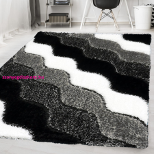 Budapest Carpet Den Melissa new 3071 Fekete 60szett=60x220cm+2dbx60x110cm szőnyeg lakástextília