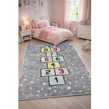 Budapest Carpet Den. Mile 5288-1 szürke 160 x 230cm ugróiskolás gyerekszőnyeg lakástextília