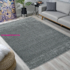Budapest Carpet Den Nora egyszínű szürke 200x290cm Modern szőnyeg lakástextília