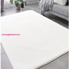 Budapest Carpet Den Olívia fehér Puha Szőnyeg 80szett=2dbx80x150+80x250cm-hátul gumis lakástextília