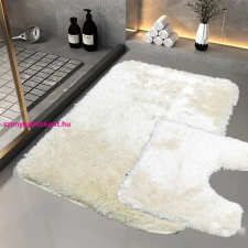 Budapest Carpet Den Scott Fehér - Fürdőszobai szőnyeg 2 részes lakástextília