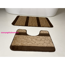 Budapest Carpet Fürdőszobai szőnyeg 2 részes - DEN barna köves lakástextília
